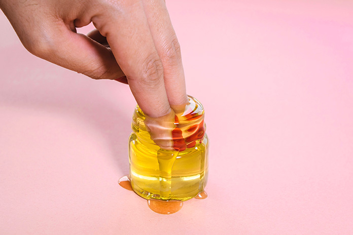 Lubricante amarillo