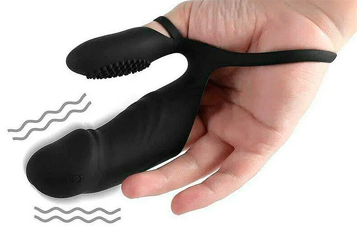 Vibrador para manos y dedos