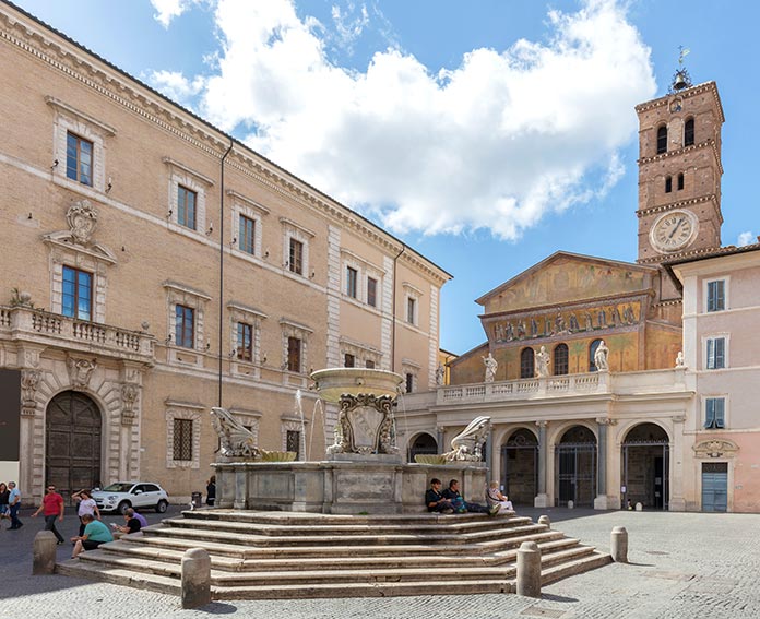 Basílica de Santa María en Trastévere, Roma