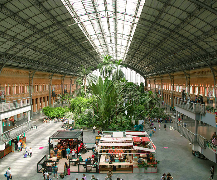 Estación de Atocha, Madrid.