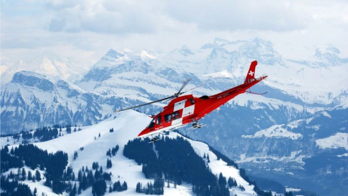 Helicóptero de rescates en situaciones extremas.